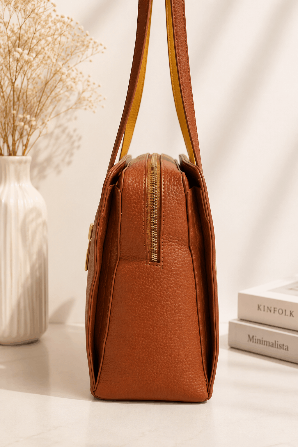 ChicCuero Zariya Office Tote - Tan